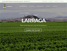 Tablet Screenshot of larraga.es